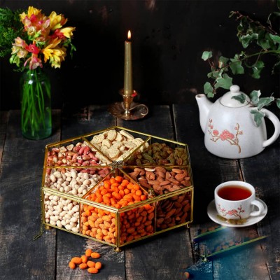 تصویر  باکس شیشه ای تنقلات و آجیل